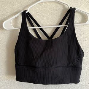 lululemon Energy Longline Ribbed Bra